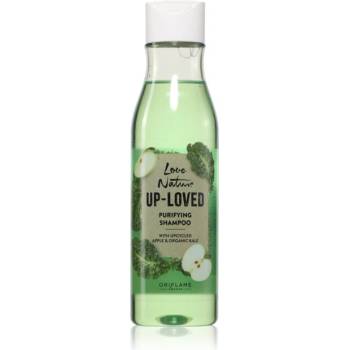 Oriflame Love Nature Up-Loved Upcycled Apple & Organic Kale почистващ шампоан за мазна коса 250ml