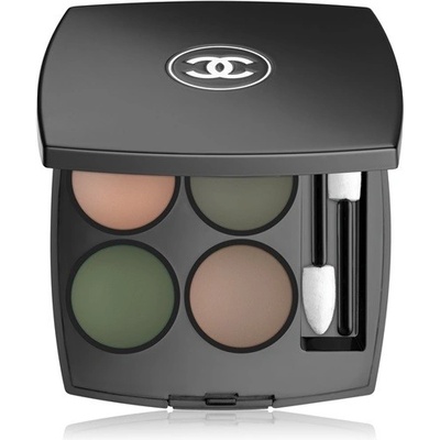 Chanel Les 4 Ombres intenzívne očné tiene odtieň 318 Blurry Green 2 g