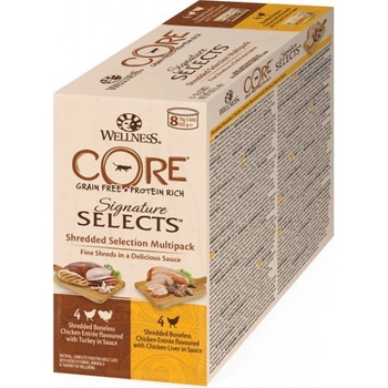Wellness Core Signature Selects Shredded Selection 8 x 79 g