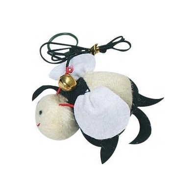 Karlie hračka kočka hmyz plyšový se zvukem 6x5x3cm