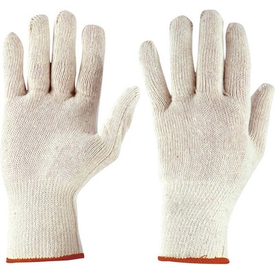 PAYPER hady co s00184-0121 / Памучни ръкавици - бежово/червен кант s (s00184012111010s)