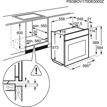 Electrolux EOD6P77WX