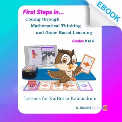 Kai´s Education KaiBot ebook První kroky programování hrou rozvíjející logické myšlení KAI-EBOOK-FIRST