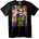 NOONEBRAND Тениска Joker с Карти - 2XL, Black