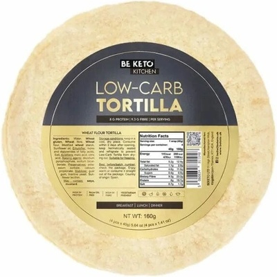 BeKeto tortilla s nízkym obsahom uhľohydrátov 4 x 40 g