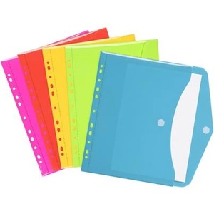 Viquel Чантичка за документи A4, PP, патент, VIQUEL "Happy Fluo", смесена 151731-08 (151731-08)
