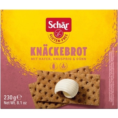 Schär Knackebrod Hafer bez lepku 215 g