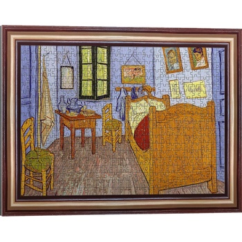 Trefl - Puzzle Art Frame Puzzle Gogh: Bedroom in Arles - 500 piese
