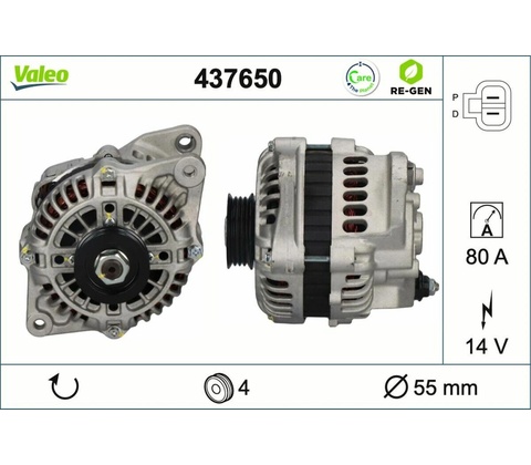 Generátor VALEO 437650