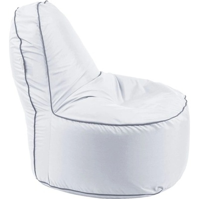 Пуф стол ok, водоустойчив, Бял