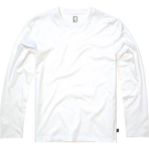 Brandit Тениска с дълъг ръкав Brandit Premium, бяла (4205-10007)