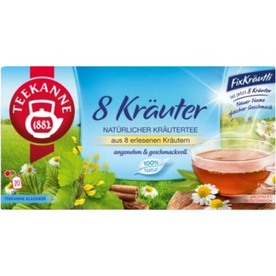 TEEKANNE 8 Herbs 20 čajových sáčků