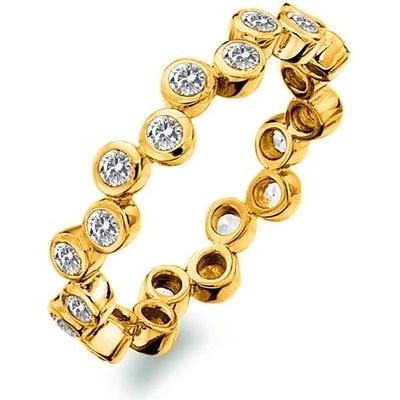 Hot Diamonds Pozlacený prsten X Gemstones DR294