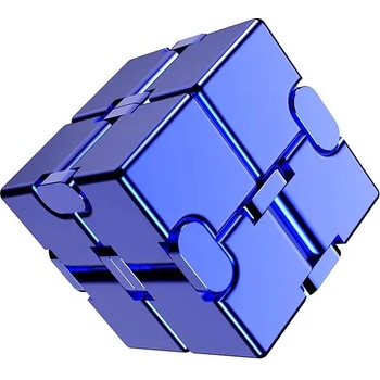 Dali Infinity Cube Antistresová kocka kovová modrá