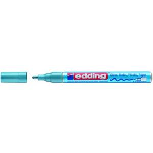 edding Лаков маркер edding 751 1-2 мм металик светлосиньо 7580097016 (7580097016)