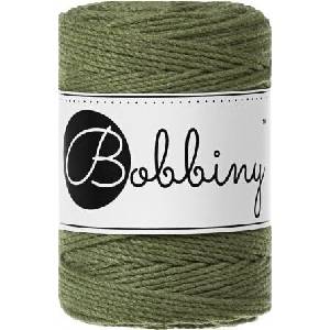 Bobbiny 3PLY Macramé Rope 1, 5 mm 100 m Авокадо юта (TD-E001)