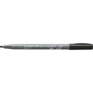 STAEDTLER Калиграфски флумастер Staedtler Pigment 375, графит (31660-А-ГРАФИТ)
