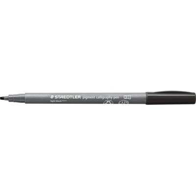 STAEDTLER Калиграфски флумастер Staedtler Pigment 375, графит (31660-А-ГРАФИТ)
