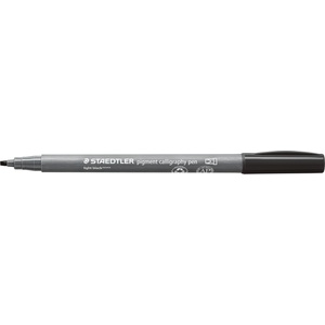 STAEDTLER Калиграфски флумастер Staedtler Pigment 375, графит (31660-А-ГРАФИТ)