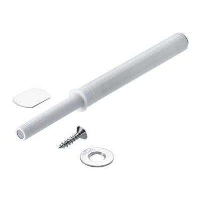 Blum tip on dlouhá verze s magnetem hedvábně bílá 956A1004