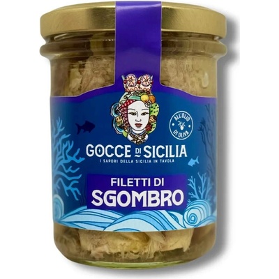 Gocce di Sicilia Filety z makrely v olivovém oleji 200 g