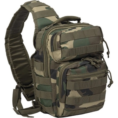 Mil-tec přes rameno Assault malý WoodLand 10 l