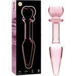  Дилдо от боросиликатно стъкло, 13, 5см. - Nebula Glass Pink 7 (D-235936)