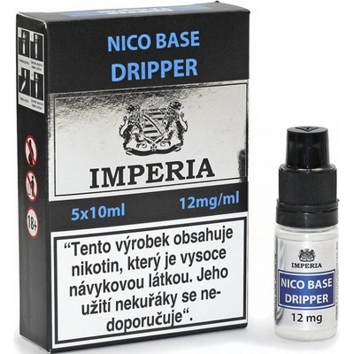 BÁZE IMPERIA NICO BASE DRIPPER VPG 70/30 5X10ML - 12MG NIKOTINU/ML