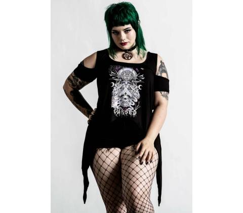 Killstar tričko Black Čierna