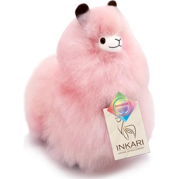 Inkari INKARI Плюшена играчка Алпака Small Cotton Candy 23cm