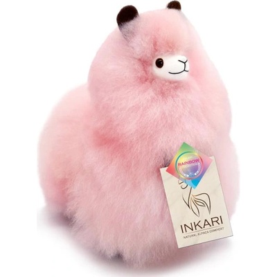 Inkari INKARI Плюшена играчка Алпака Small Cotton Candy 23cm
