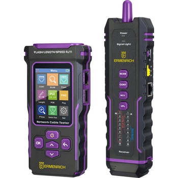 Levenhuk Мултифункционален тестер за кабели Ermenrich NetGeeks NP50 (84555)