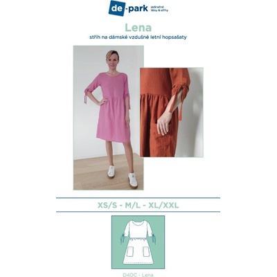 de-park Papírový střih - Lena vel. XS-XXL – Zboží Mobilmania