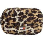 Tommy jeans Несесер Tommy jeans Urban Leo wash bag - Brown (Leopard Print)