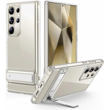 ESR Air Shield Boost Case - удароустойчив хибриден кейс с вградена поставка за Samsung Galaxy S24 Ultra (прозрачен)