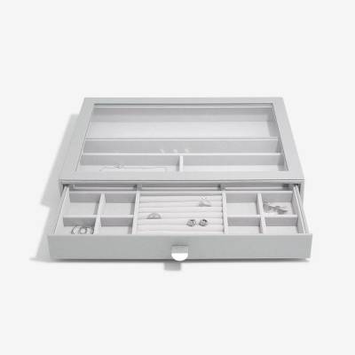 Stackers šperkovnice se šuplíkem Pebble Grey Supersize Display Drawer šedá 75812