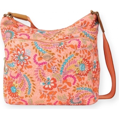 Oilily střední crossbody kabelka Maud OIL0405-119 Peach Amber oranžová
