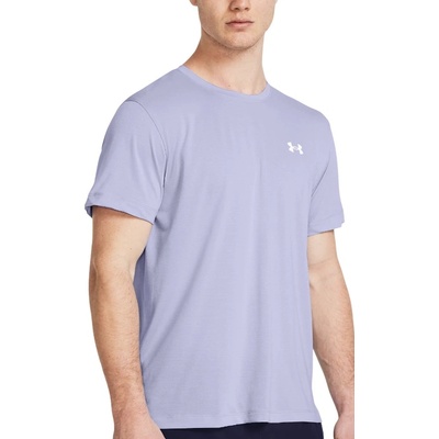 Under Armour Тениска Under Armour UA LAUNCH SHORTSLEEVE-PPL Лилав Velikost M