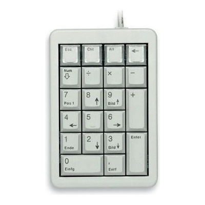 CHERRY Цифрова клавиатура CHERRY G84-4700 Keypad, USB, сива (CHERRY-KEY-G84-4700LUCUS0)