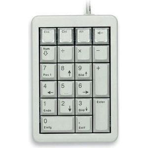 CHERRY Цифрова клавиатура CHERRY G84-4700 Keypad, USB, сива (CHERRY-KEY-G84-4700LUCUS0) - hits