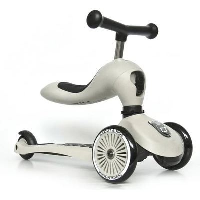 Scoot & Ride Детска тротинетка Scoot & Ride Highwaykick 1 2 в 1, Ash
