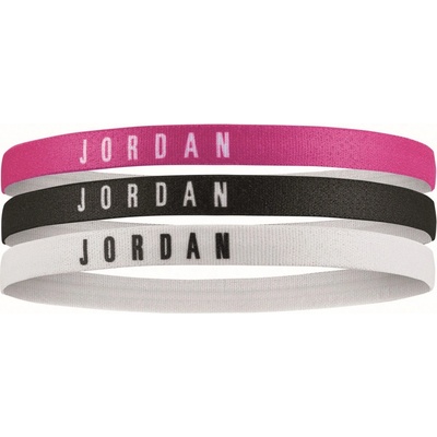 Jordan headbands 3pk J.000.3599.696 farebná
