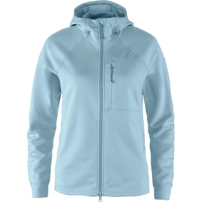Fjällräven Дамско поларено яке Fjällräven Women's Abisko Grid Fleece Hoodie Fleece jacket - Breeze Blue - размер XS (105-5443-0411)