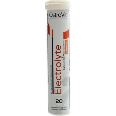 OstroVit Electrolytes 20 effervescent tabliet šumivé tablety pomeranč