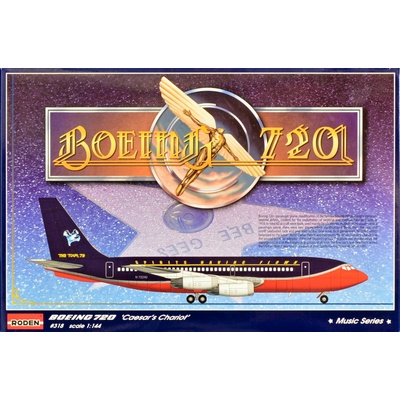 Roden Boeing 720 Caesar's Chariot The Tour 79 1:144