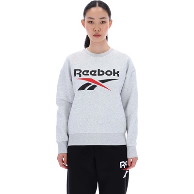 Reebok dámska fleecová mikina sivá