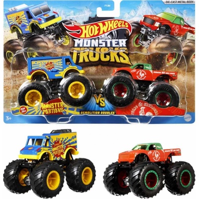 Mattel Hot Wheels Monster Trucks Demoliční Duo Mix