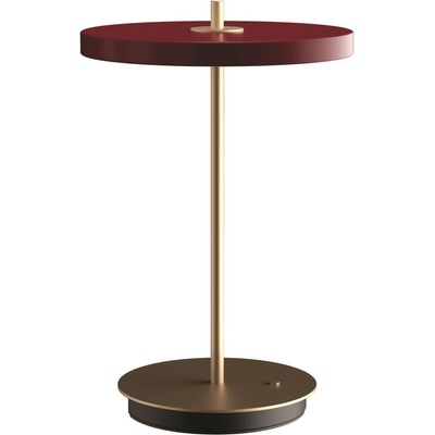 UMAGE Безжична настолна лампа Asteria Move V2 бордо (2503)