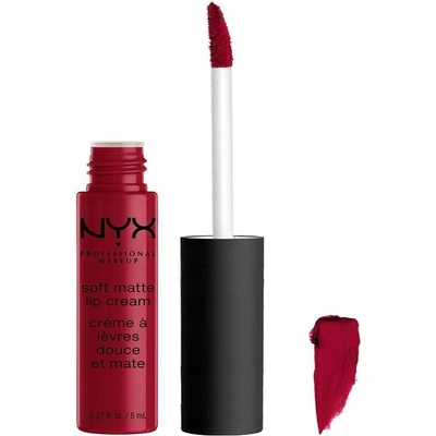 NYX Professional Makeup Soft Matte matná tekutá rtěnka 10 Monte Carlo 8 ml