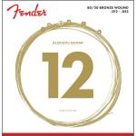FENDER Струни за акустична китара 12-52 Fender 80/20 Bronze Wound